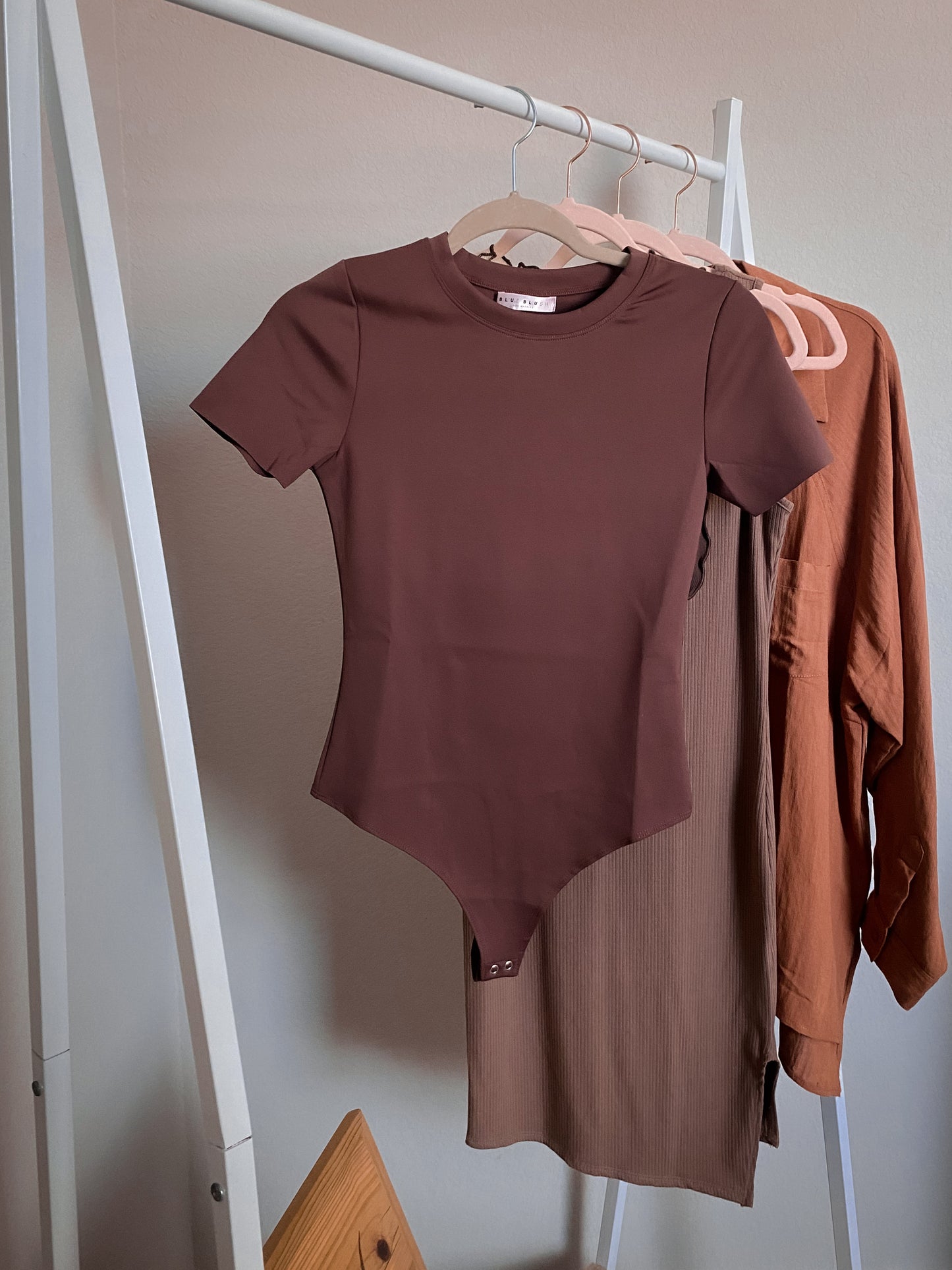 Everyday Essential Brown Bodysuit