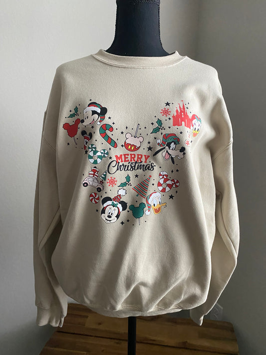 Mouse and Friends Christmas Sweatshirt