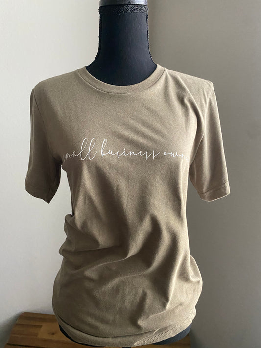 Small Business Owner Tshirt
